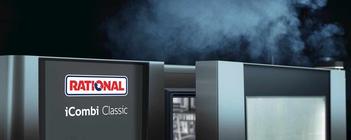 RATIONAL iCombi Classic — piec konwekcyjno-parowy w pracy